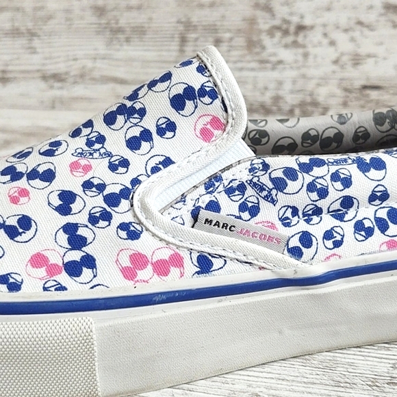 🟦Like New Marc Jacobs Vans Alien Slip On Sneakers - Picture 5 of 16